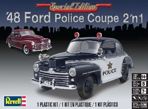 discontinued - 854318 Ford 1948 Police Coupe 2n1  1/25 discontinued - 854318 Ford 1948 Police Coupe 2n1  1/25