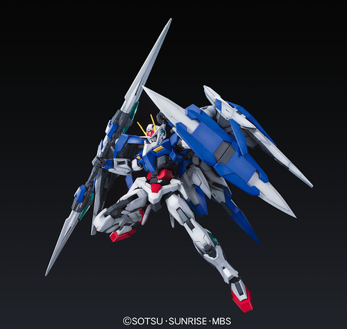 BAN2128733 Bandai MG 1/100 00 Celestial Being Mobile Suit GN-0000+GNR-010 Raiser "Gundam 00"