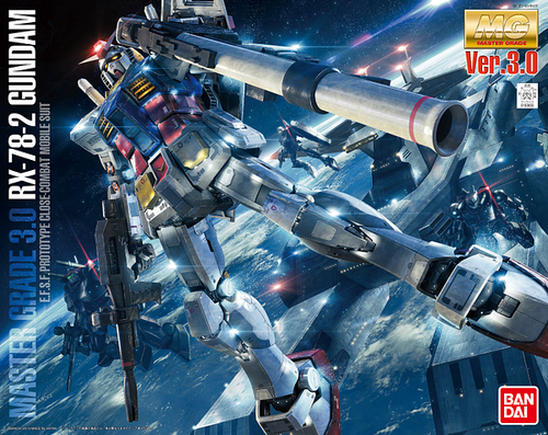 BAN2210344 Bandai MG 1/100 RX-78-2 Gundam (Ver. 3.0) 'Mobile Suit Gundam' BAN2210344 Bandai MG 1/100 RX-78-2 Gundam (Ver. 3.0) 'Mobile Suit Gundam'