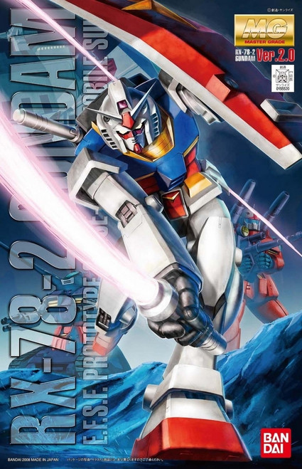 2028924 Bandai MG 1/100 RX-78-2 Gundam Ver.2.0 'Mobile Suit Gundam'