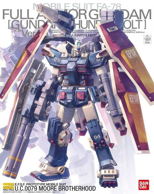 BAN2339749 Bandai MG 1/100 Full Armor Gundam Ver.Ka (Gundam Thunderbolt Ver.) BAN2339749 Bandai MG 1/100 Full Armor Gundam Ver.Ka (Gundam Thunderbolt Ver.)