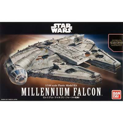 202288 Millennium Falcon "Star Wars: The Force Awakens", Bandai Star Wars 1/144 Plastic Model