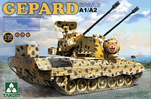 2044 Bundeswehr Flakpanzer ''Gepard'' A1/A2 2 in 1 - 1/35