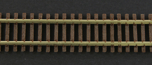 10-124 Nonweathered Flex-Trak(TM) - 3' Long Section pkg(6) -- Code 55