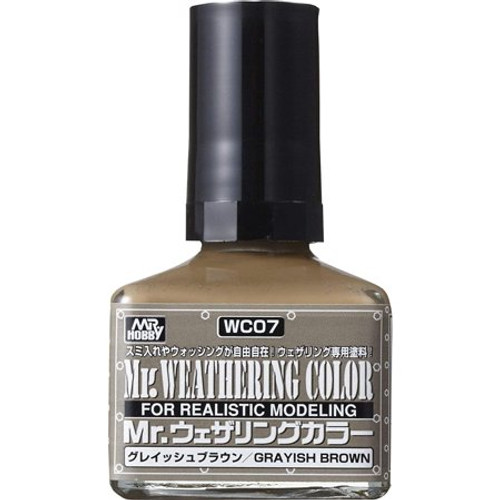 GMZWC03 Stain Brown GSI, Mr. Weathering Color Paint
