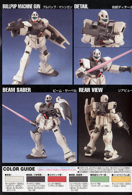 BAN1125299 Bandai HGUC #46 1/144 RGM-79G GM Command "Gundam 0080"