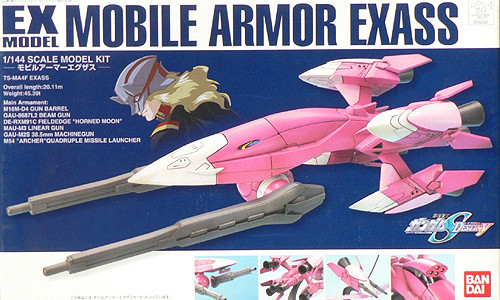 BAN1134047 EX Model EX-22 1/144 Mobile Armor Exass  Gundam SEED