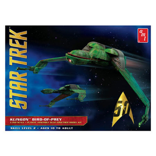 (D) 949 AMT Star Trek Klingon Bird-of-Prey 1:350 Scale Model Kit (D) 949 AMT Star Trek Klingon Bird-of-Prey 1:350 Scale Model Kit