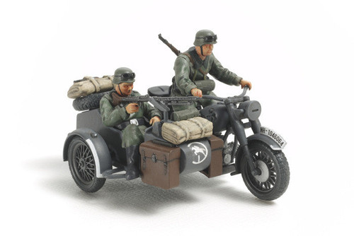TAM32578 Tamiya 1/48 German Motorcycle/Sidecar