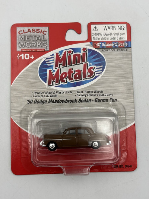 30247 1950 Dodge Meadowbrook 4-Door Sedan, Burma Tan