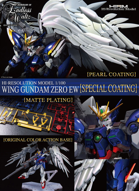227475 Wing Gundam Zero (EW) (Plated Coating), "Gundam Wing: Endless Waltz", Bandai Hi-Resolution Model 1/100