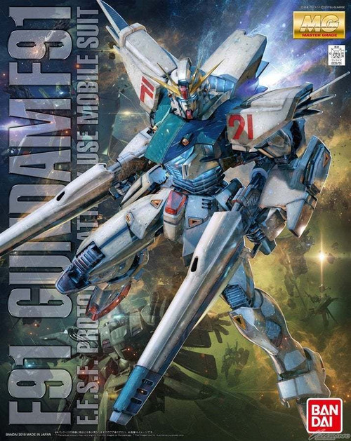 BAN2381810 Bandai Spirits MG 1/100 Gundam F91 (Ver 2.0) 'Gundam F91'