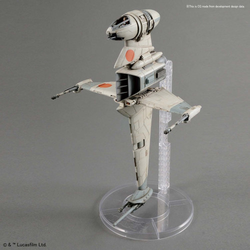 BAN230456  B-Wing Starfighter "Star Wars", Bandai Star Wars 1/72 Plastic Model