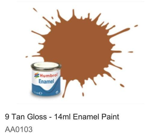 AA0103 - Tan - Enamel, 14ML, Gloss, Shade 009