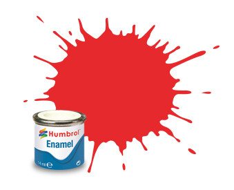 AA7105 - Fluorescent Signal Orange - Enamel, 14ML, Gloss, Shade 209