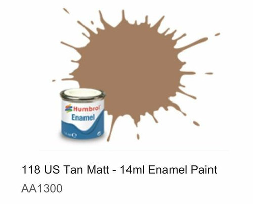 AB0118 - US Tan - Acrylic, 14mL, Matt, Shade 118