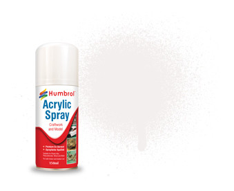 (D) discontinued  AD6034 - White Primer - Acrylic Spray, Matt, Shade 034