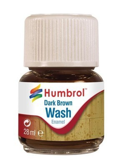 AV0205 - Enamel Wash Dark Brown, 28 ml