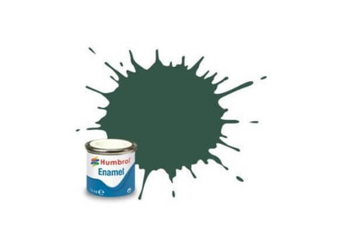 AA0326 - Dark Green - 14ml Enamel Paint, MATT, Shade 030