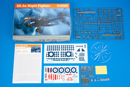 82133 Eduard Models SE-5a Night Fighter (Profi-Pack Plastic Kit)