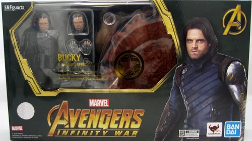 TAMASHII NATIONS S.H. Figuarts Bucky & Tamashii Effect Impact Avengers Infinity War