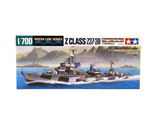 TAM31908 Tamiya 1/700 German Destroyer Z Class