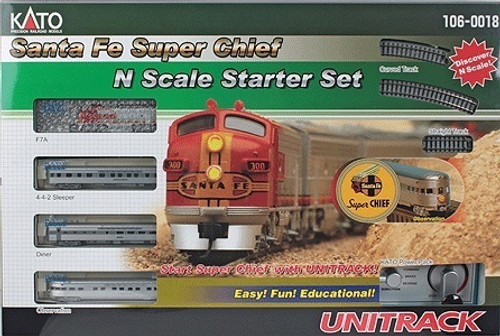 1060018 N scale Santa Fe Super Chief Starter Set 1060018 N scale Santa Fe Super Chief Starter Set