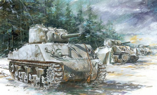 DML7569 M4A3 Sherman (105mm) VVSS 1/72 DML7569 M4A3 Sherman (105mm) VVSS 1/72