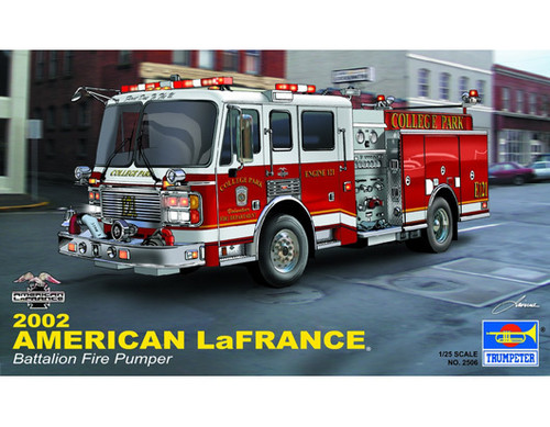 TSM02506 American LaFrance Eagle 2002 Fire Pumper Truck 1/25 TSM02506 American LaFrance Eagle 2002 Fire Pumper Truck 1/25