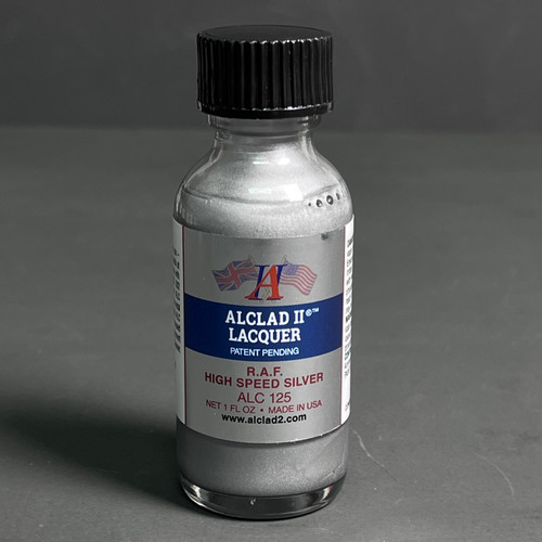 ALC125 RAF High Speed Silver Paint, 1oz
