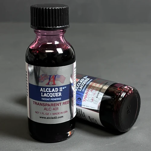 ALC401 Transparent Red 1oz