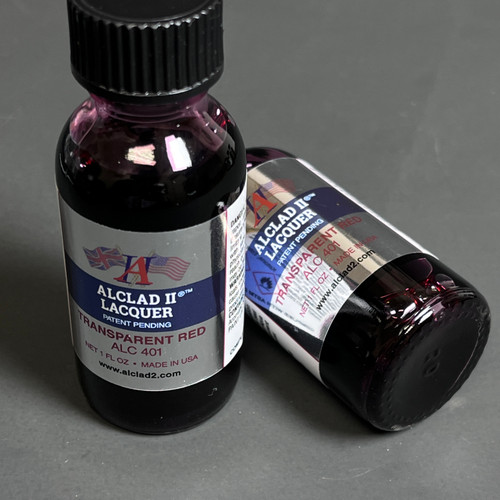 ALC401 Transparent Red 1oz