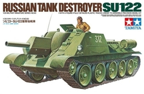 35093 Russian SU122 1/35 Plastic Model Kit 35093 Russian SU122 1/35 Plastic Model Kit