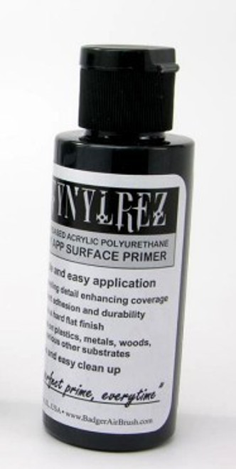 BAD403 Stynylrez Water-Based Acrylic Primer Black 4oz. Bottle