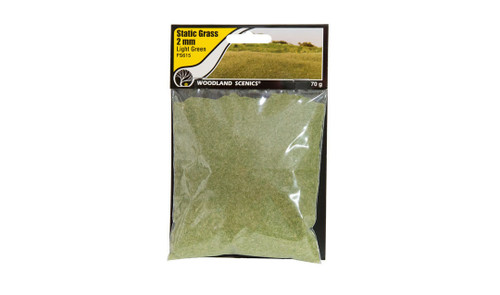 WOOFS615 Static Grass, Light Green 2mm