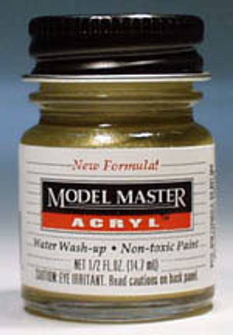 4672 Model Master Acryl Gloss 1/2oz Brass 4672 Model Master Acryl Gloss 1/2oz Brass