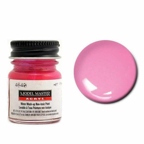 4640 Model Master Acryl Hot Pink Pearl 1/2 oz 4640 Model Master Acryl Hot Pink Pearl 1/2 oz