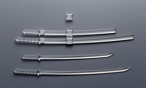 MW102 WEAPON UNIT ASSORTED 02 SHARP WEAPONS CLEAR VER. MODELING SUPPORT GOODS MW102 WEAPON UNIT ASSORTED 02 SHARP WEAPONS CLEAR VER. MODELING SUPPORT GOODS
