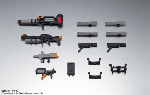 (SO) BAS55481 The Earth Federation Force Weapons Set ver. A.N.I.M.E. "Mobile Suit Gundam", Bandai Robot Spirits (SO) BAS55481 The Earth Federation Force Weapons Set ver. A.N.I.M.E. "Mobile Suit Gundam", Bandai Robot Spirits