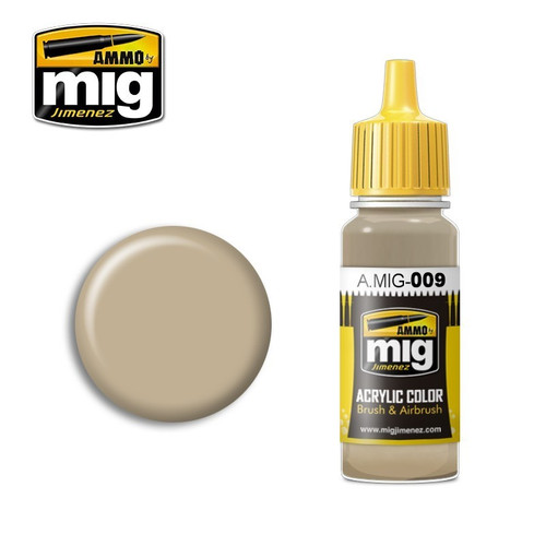 AMM0009 AMMO by Mig Acrylic Color - RAL7027 Sandgrau (17ml bottle)