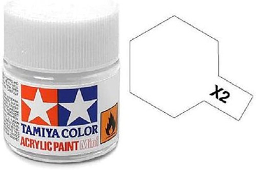 TAM81002 Tamiya Acrylic X-2 White TAM81002 Tamiya Acrylic X-2 White