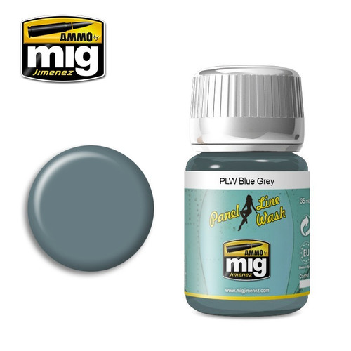 AMM1613 AMMO by Mig - Panel Line Wash: Blue Grey