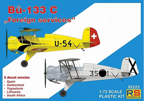 92223 Bucker Bu-133C 'Foreign services 1/72