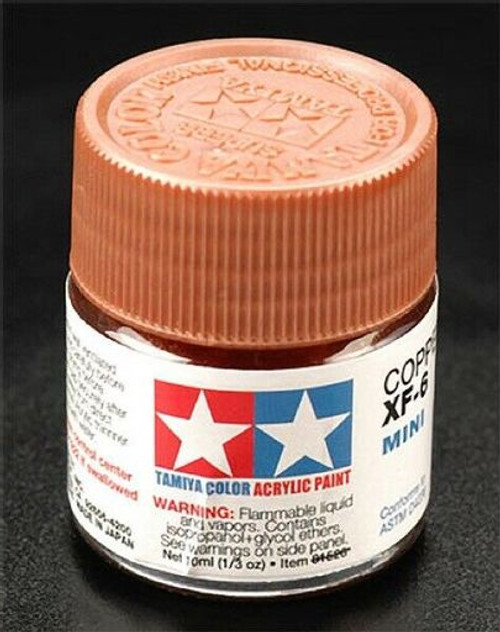TAM81306 Tamiya Acrylic XF-6 Copper TAM81306 Tamiya Acrylic XF-6 Copper