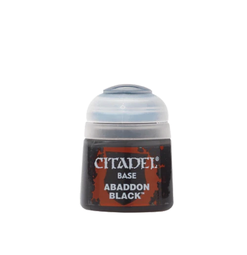 GW21-25 BASE: ABADDON BLACK