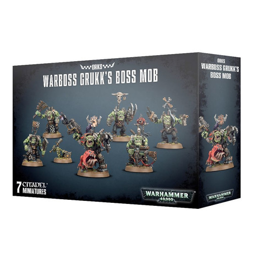 ORKS WARBOSS GRUKK'S BOSS MOB ORKS WARBOSS GRUKK'S BOSS MOB