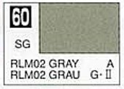GNZC60 Semi Gloss RLM02 Gray 10ml , GSI Mr. Color