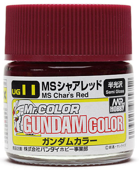 UG11 Char Red Gundam Color Ms (1) 10ml Gundam Universe