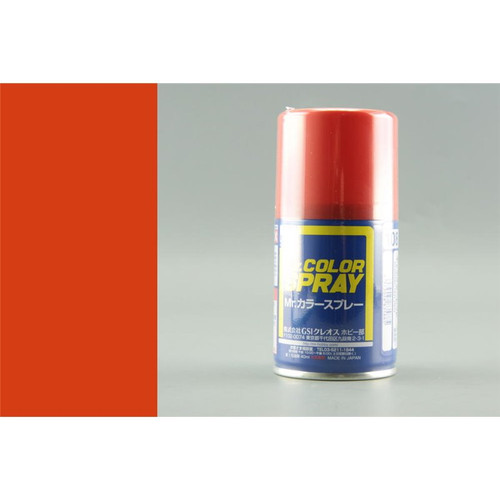GNZS108 Semi Gloss Character Red 100ml , Mr. Color Spray
