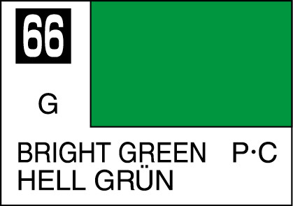 GNZS66 Gloss Bright Green 100ml , Mr. Color Spray